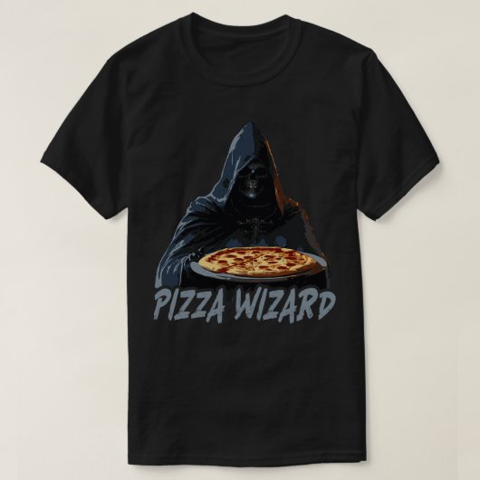 T-shirt Assistant Pizza faucheuse Louveur de pizza (Design devant)