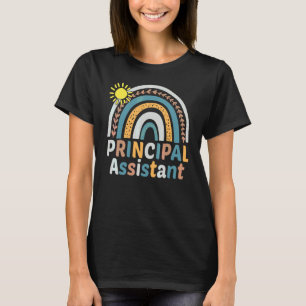 T-shirt Assistant principal Arc en arc-en-arc Titre du tra