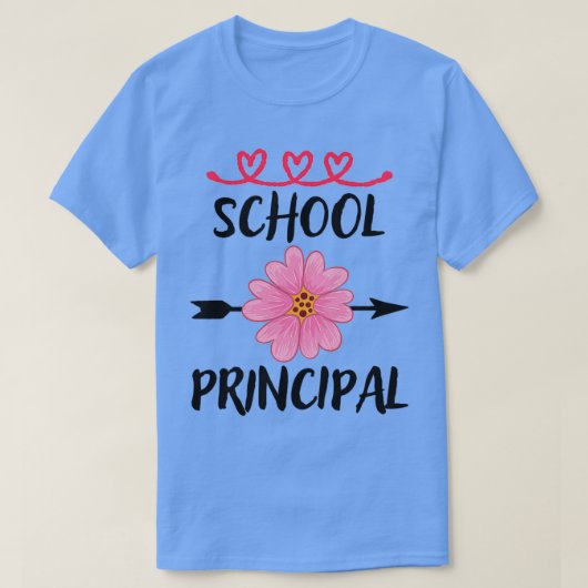 T-shirt Assistant principal école de cadeaux Principal 1 (Design devant)