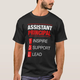 T-shirt Assistant principal Inspire Support Responsable de
