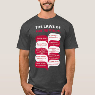 T-SHIRT ASSISTANT PRINCIPAL MEILLEUR DESIGN 2017 2