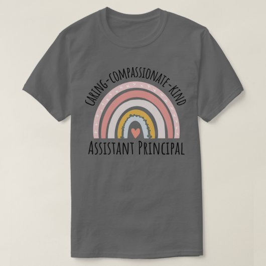 T-shirt Assistant principal Pastel Rainbow 1 (Design devant)