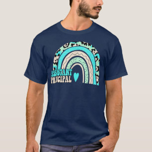 T-shirt Assistant Principal Rainbow Funny Titre du travail