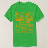 T-SHIRT ASSISTANT RÉADAPTATION NICE DESIGN 2017 (Design devant)