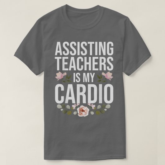 T-shirt assistant scolaire amusant (Design devant)