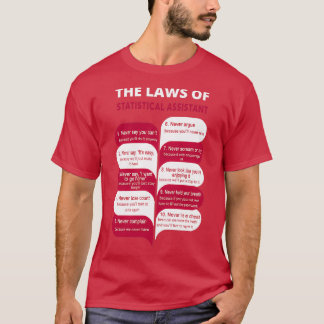 T-shirt ASSISTANT STATISTIQUE MEILLEUR DESIGN 2017 Classic