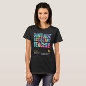 T-shirt Assistant Teacher Appreciation Week Back to School (Devant entier)