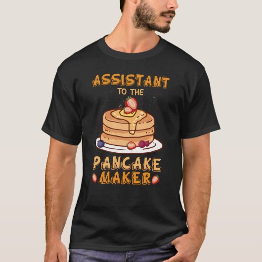 T-shirt Assistant to the pancake maker (Devant)