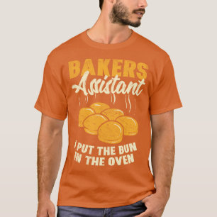 T-shirt Assistante boulangerie Je mets le pain dans le fou