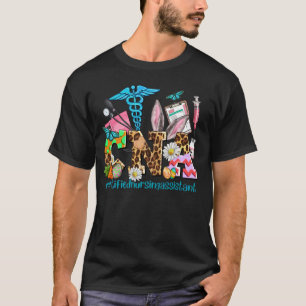 T-shirt Assistante de soins certifiée CNA Lapin Femmes Pâq