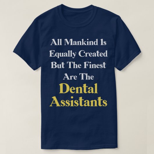 T-shirt assistante dentaire 3 (Design devant)