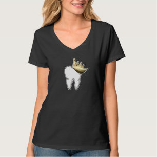 T-shirt Assistante dentaire Dentiste Appareil dentaire Fée
