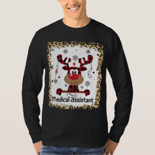 T-shirt Assistante Médicale blanchie Noël
