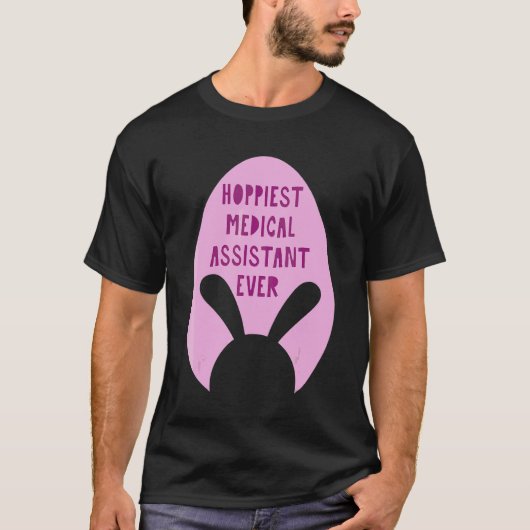 T-shirt Assistante médicale la plus joyeuse du monde Profe (Devant)