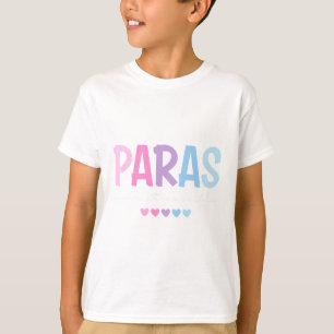 T-shirt Assistants qui rendent cela possible Cœur Para Par