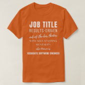 T-shirt Associate Software Engineer Work Birthday Punny Fu (Design devant)