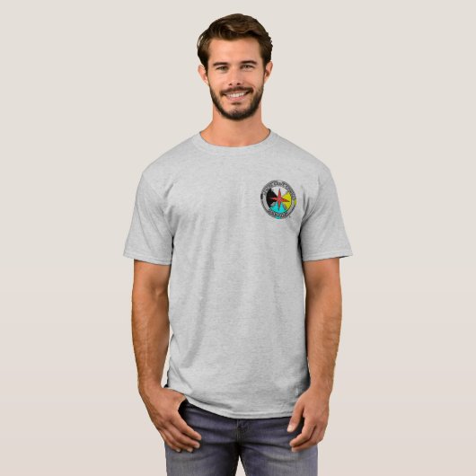T-shirt Association Apache Knife® Apache Knife (Devant entier)