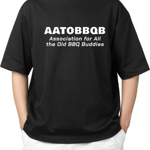 T-shirt Association pour tous les anciens amis du barbecue