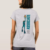 T-shirt associé WDHOF® pour femmes - gris (Dos)