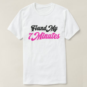 T-shirt assorti pour couple mignon « Found My 7 Mi