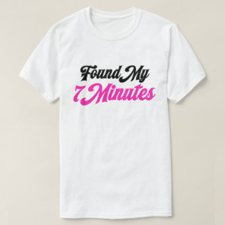 T-shirt assorti pour couple mignon « Found My 7 Mi