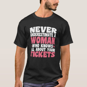 T-shirt Assurance Femme Connaît Tout Sur Les Billets Assur