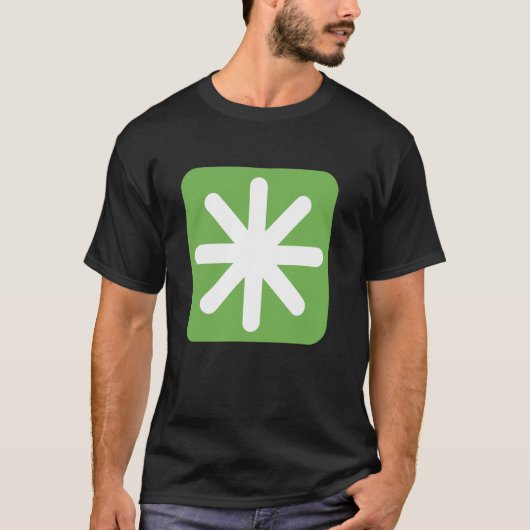 T-shirt Astérisque à huit branches (Devant)
