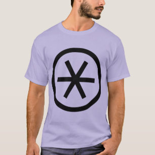 T-shirt Astérisque encerclé