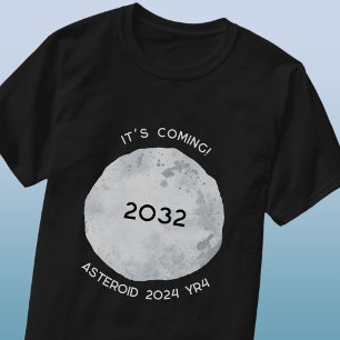 T-shirt Astéroïde 2024 YR4 2032