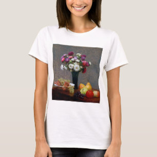 T-shirt Asters et fruits, Henri Fantin-Latour