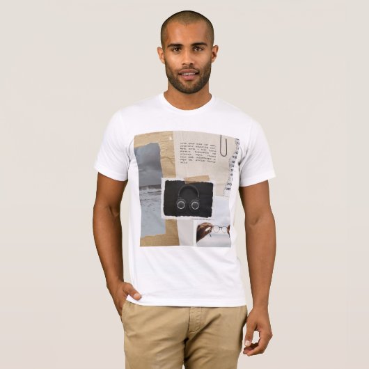 T-shirt asthatic design men (Devant entier)