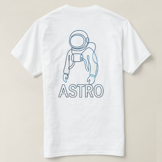 T-shirt Astro (Design dos)
