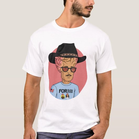 T-shirt Astro-Cowboy Fan (Devant)