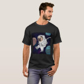 T-shirt Astro-Pug Longue 164 (Devant entier)