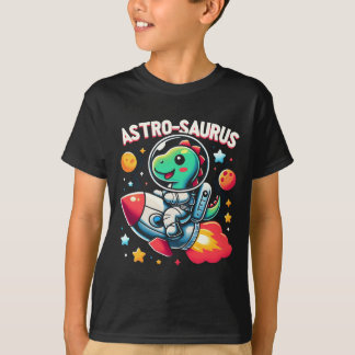 T-shirt "Astro-Saurus" pour enfants - Adorable astronaute