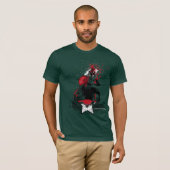 T-shirt AstroBoi - forêt (Devant entier)