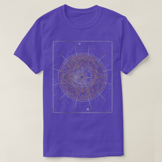 T-shirt Astrolabe Zodiac (Design devant)