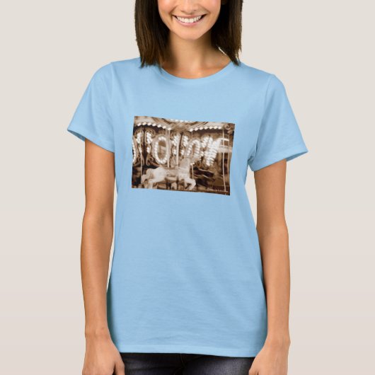 T-shirt Astroland Carousel Mesdames (Devant)
