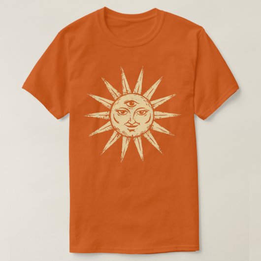 T-shirt Astrolo Astrologie de l'horoscope Sun Tarot d Read (Design devant)