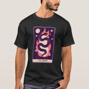 T-shirt Astrologie de la carte Tarot vintage Le serpent