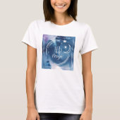 T-shirt Astrologie de l'aquarelle - Virgo (Devant)