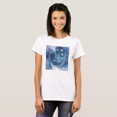 T-shirt Astrologie de l'aquarelle - Virgo (Devant entier)