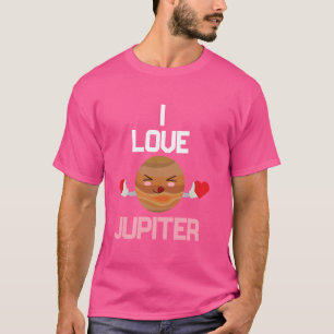 T-shirt Astrologie du système solaire Jupiter Planet Space