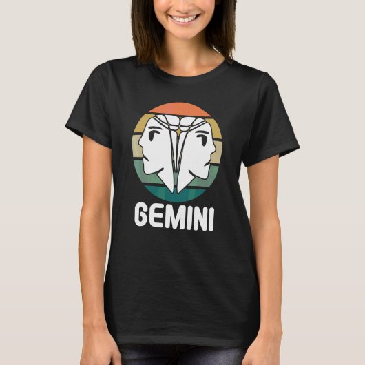 T-shirt Astrologie     Gémeaux (Devant)