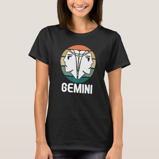 T-shirt Astrologie Gémeaux (Devant)