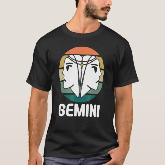 T-shirt Astrologie Gémeaux (Devant)