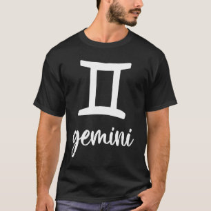 T-shirt Astrologie Gémeaux Zodiaque