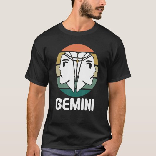 T-shirt Astrologie Gemini (Devant)