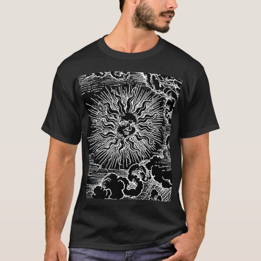 T-shirt Astrologie Sun et lune par Albrecht Durer (Devant)