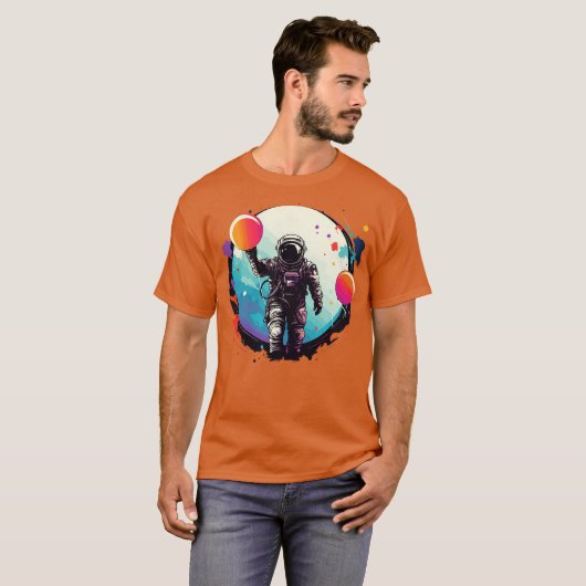 T-shirt Astronaut 2 (Devant entier)
